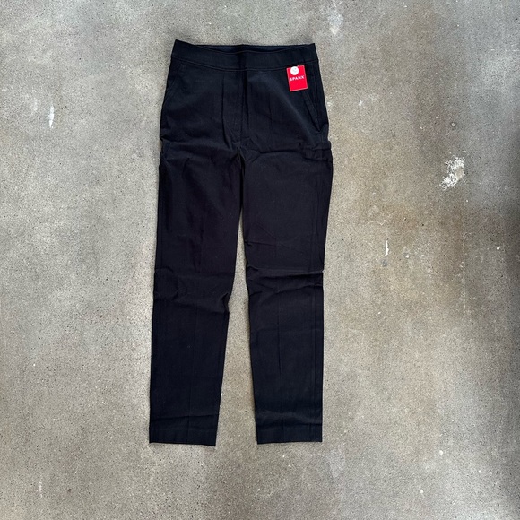 NWT spanx polished ankle slim pant classic black size small tall - Picture 3 of 9